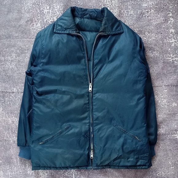 Vintage Other - Vintage 1970s TALON ZIPPER DOWN JACKET